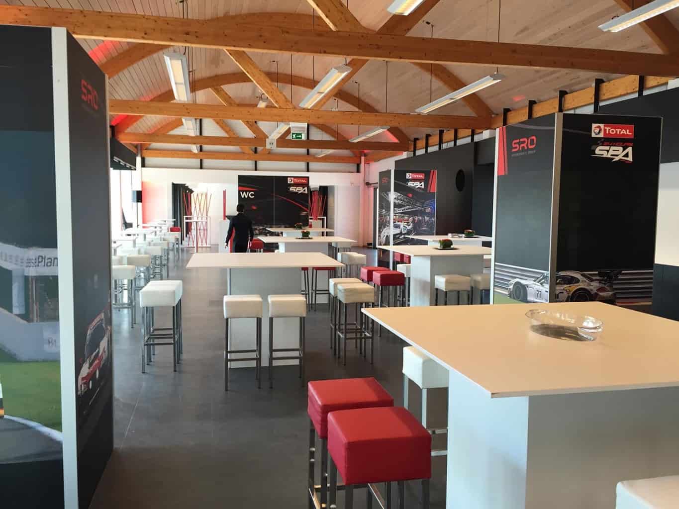 Total 24H of Spa Francorchamps aménagement VIp par So Event