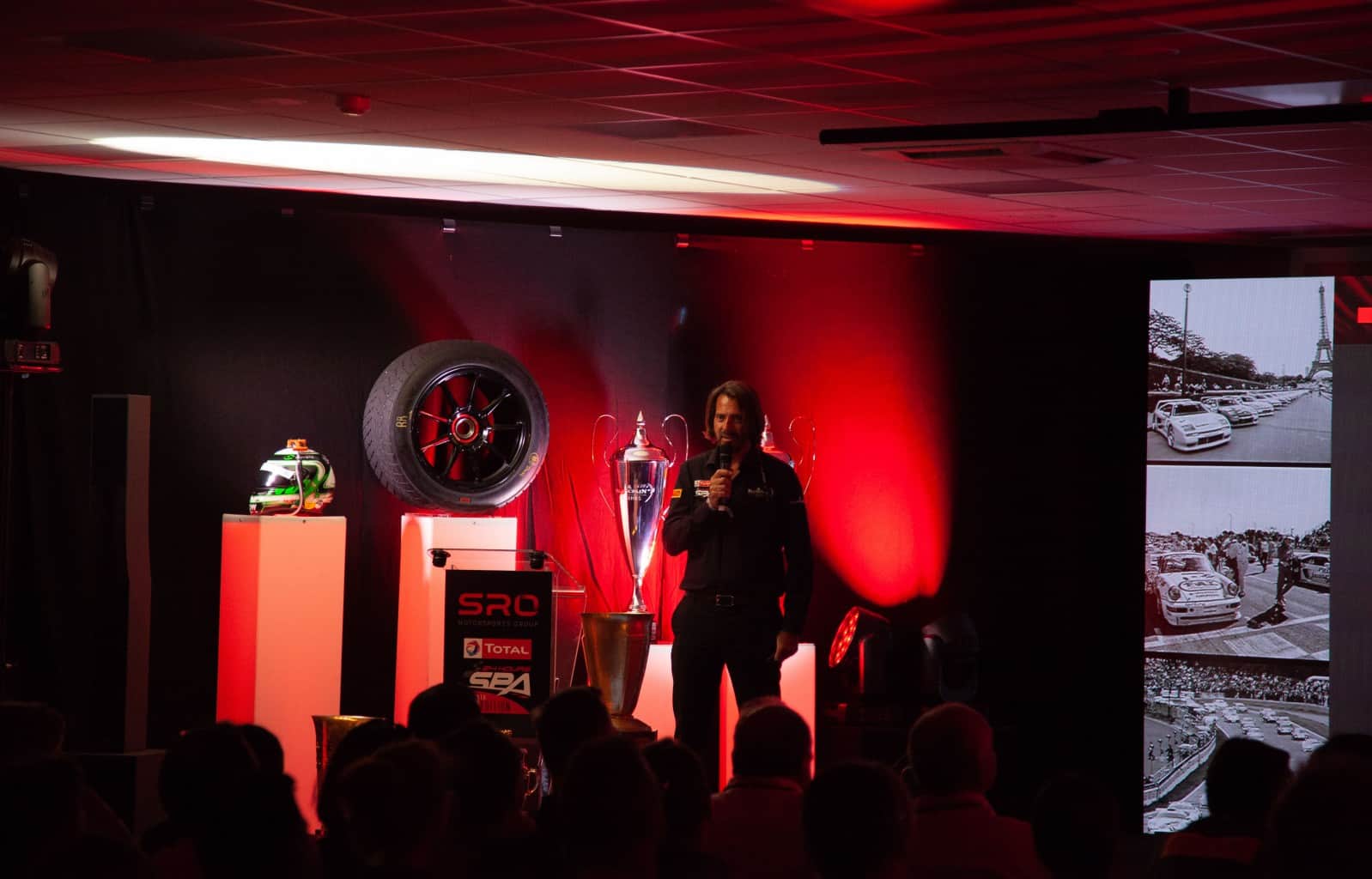 Organisation de la conférence de presse d''SRO par So Event