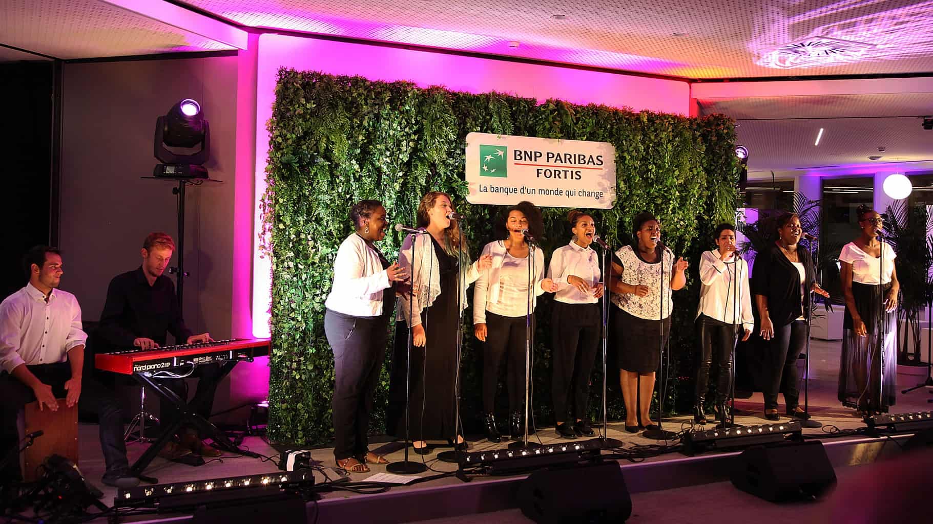 Inauguration de l'agence flagship de BNP à Liège par So Event