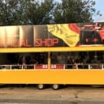 Shop pour Stoffel Vandoorne lors de la F1. Shop mis à disposition et organisé par So Event