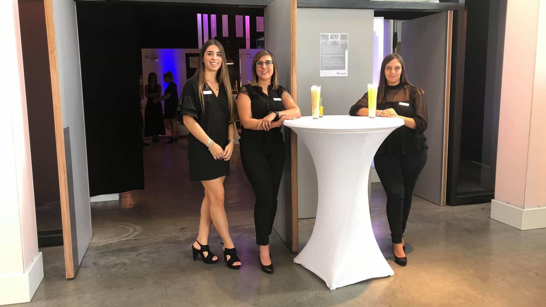 Salon Induscabel organisé par So Event sur le thème de l'ombre et la lumière