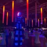 Salon Induscabel organisé par So Event sur le thème de l'ombre et la lumière