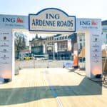 Tente pour Trajectoire à l'occasion de l'ING Ardennes Road. Conception par So Event