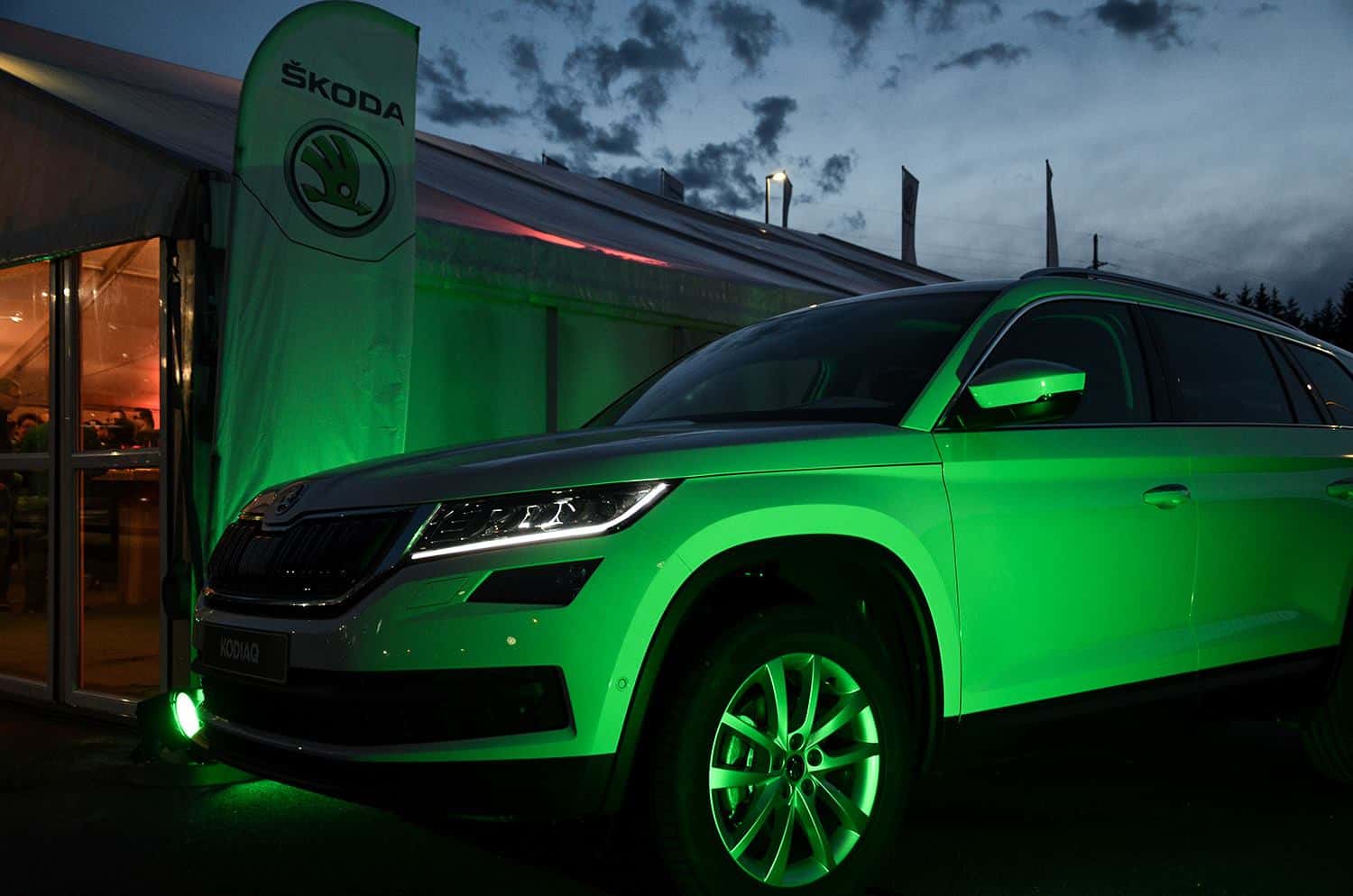 Lancement de la nouvelle Skoda Kodiaq chez Mazzoni organisé par So Event