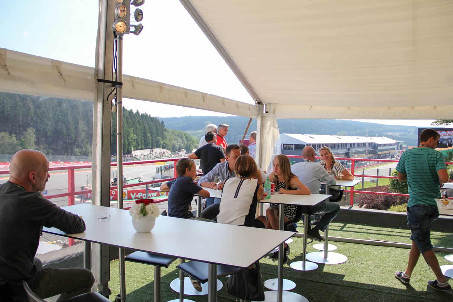 Réceptifs F1 pour différents clients, organisé par So Event