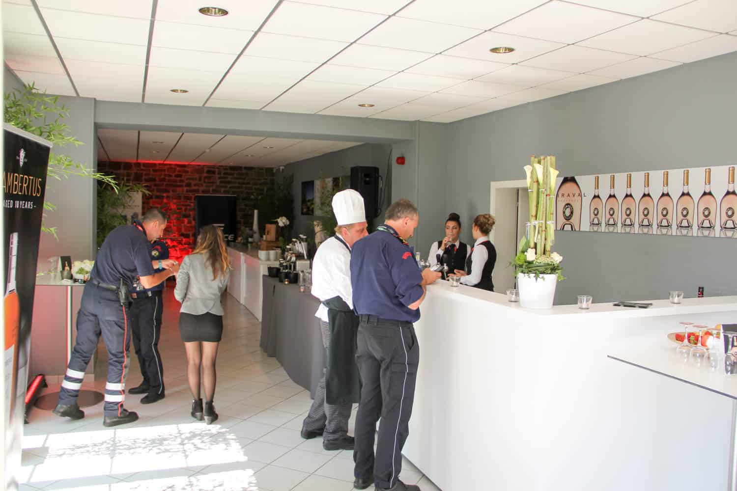 Réceptifs F1 pour différents clients, organisé par So Event