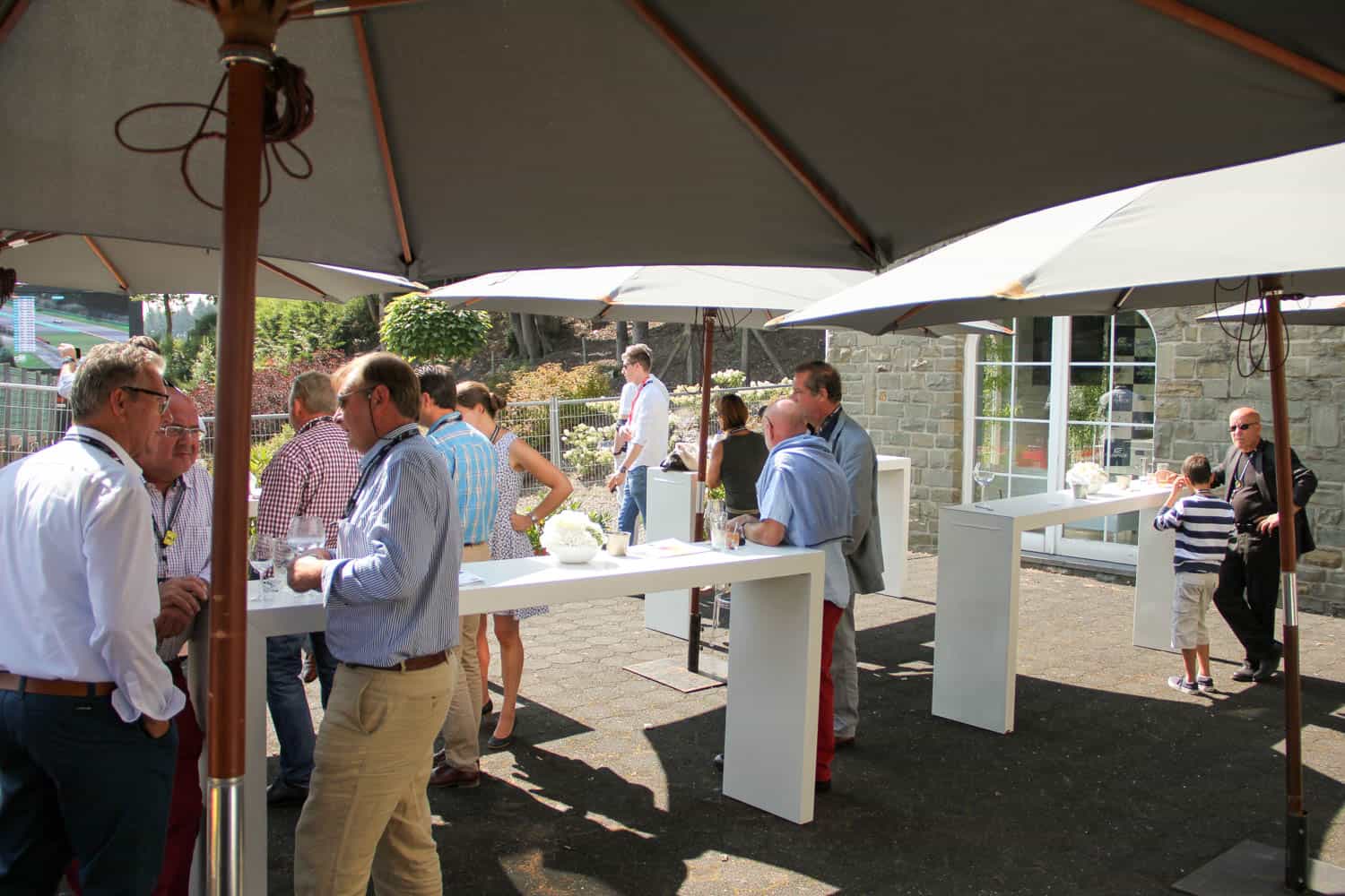 Réceptifs F1 pour différents clients, organisé par So Event