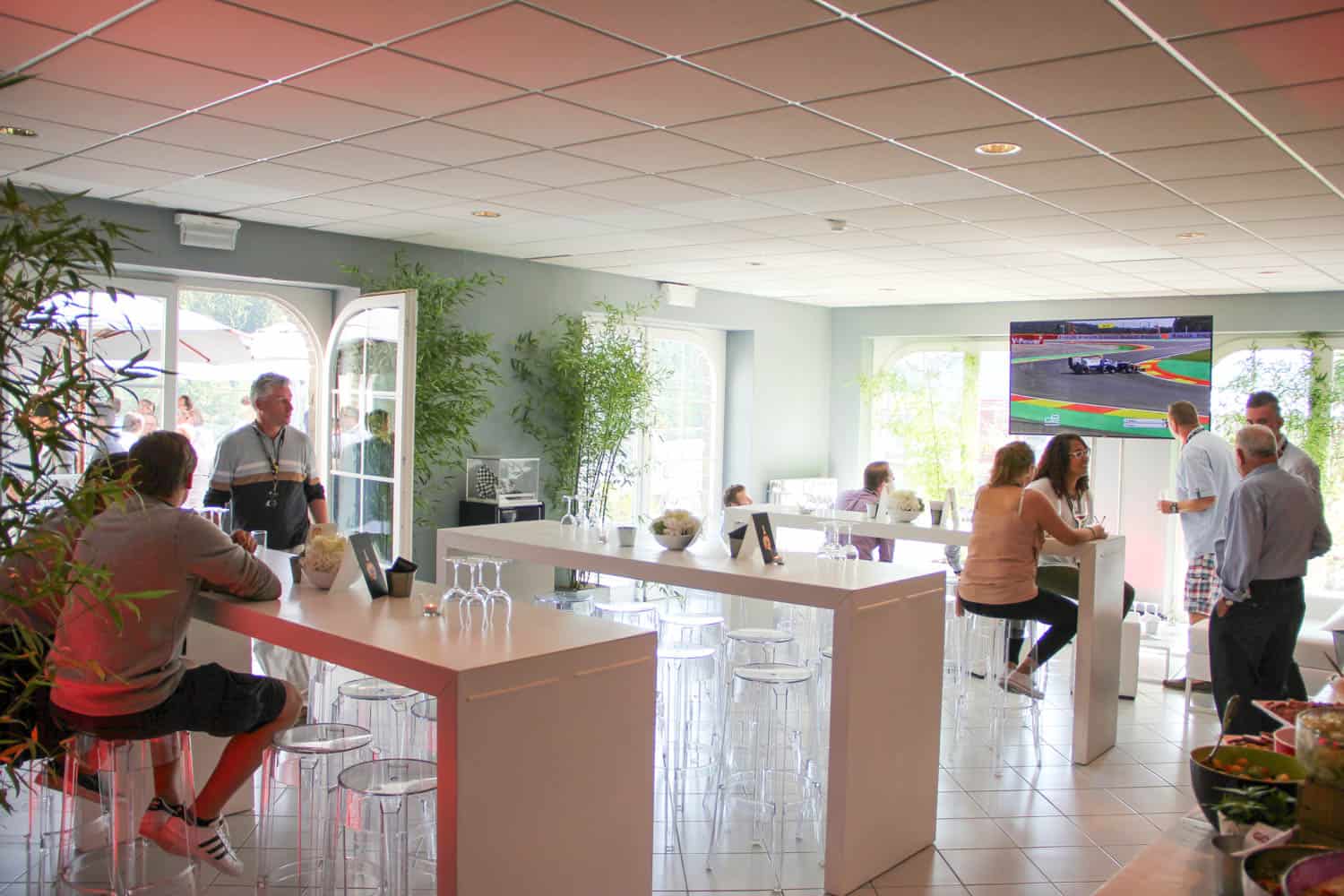 Réceptifs F1 pour différents clients, organisé par So Event