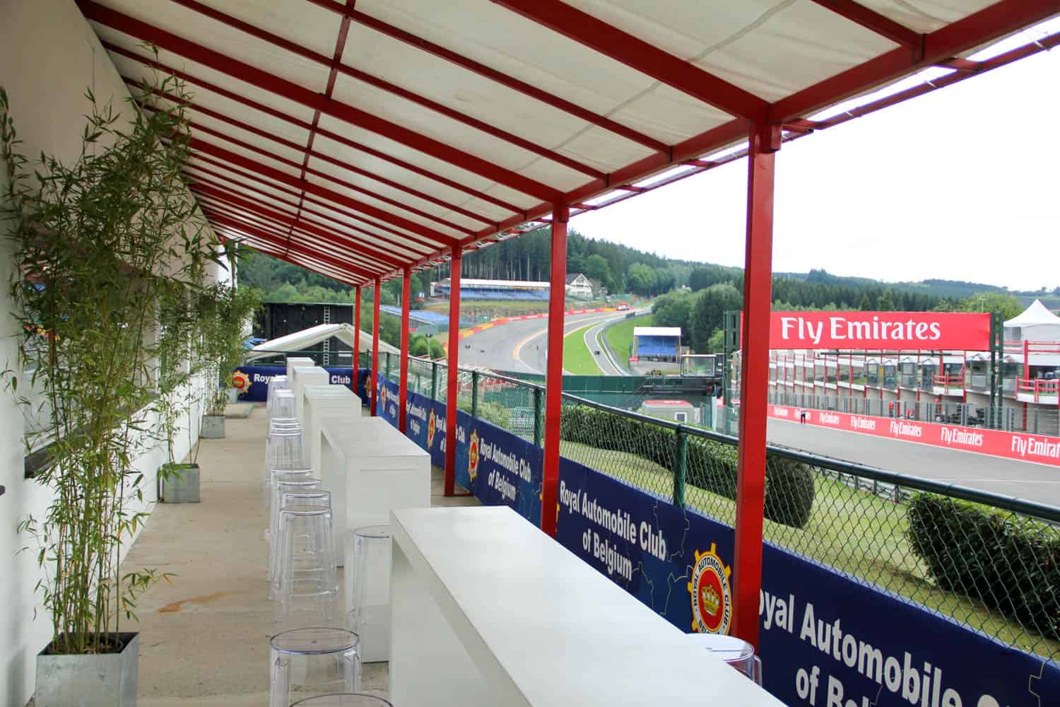 Réceptifs F1 pour différents clients, organisé par So Event