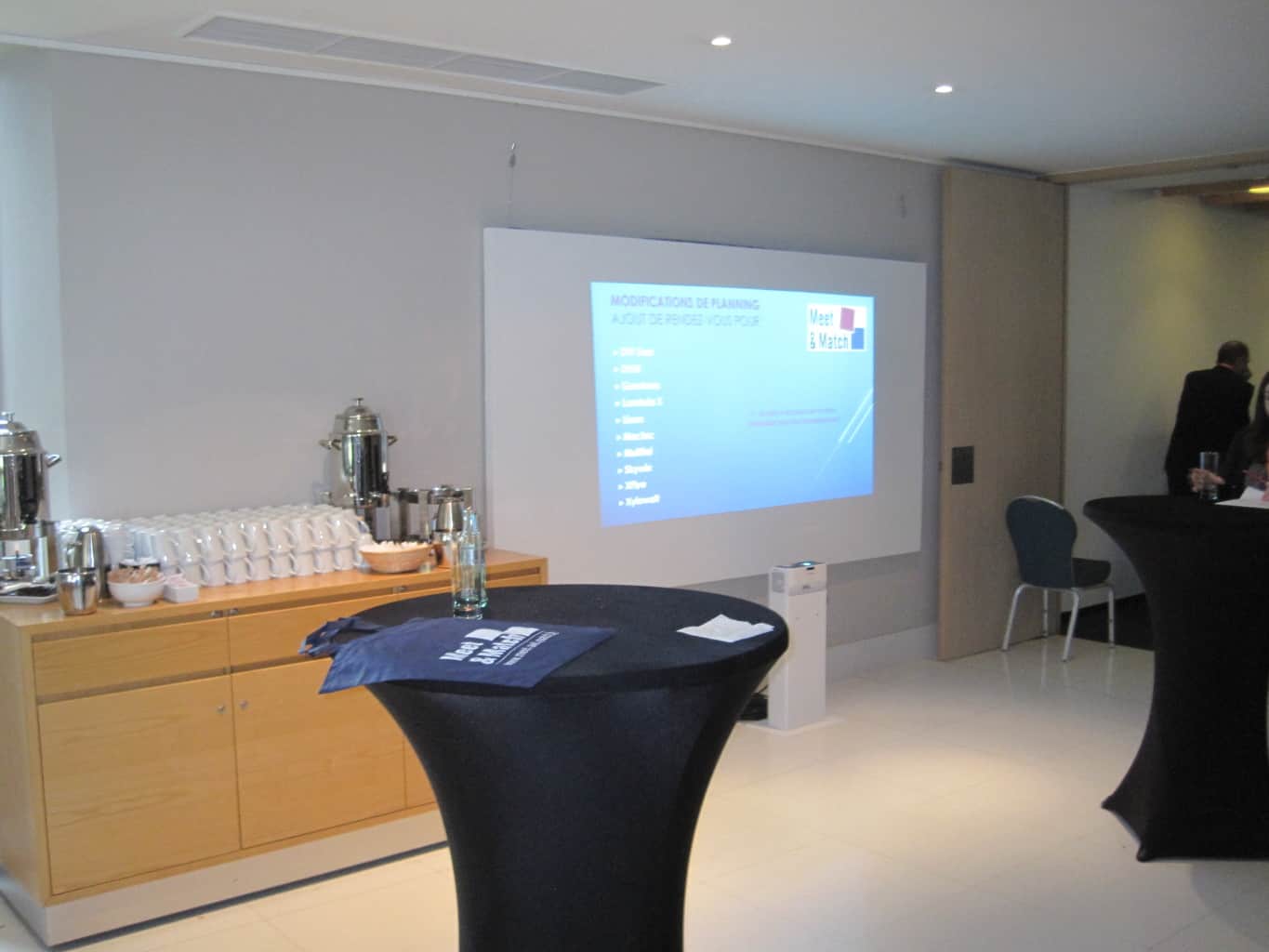 Organisation de Meet &Match le business forum organisé par les Clusters et Pôles de Compétitivité Wallons