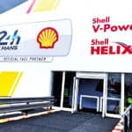 Aménagement de l'espace Shell lors des 24h du Mans, aménagé par So Event.