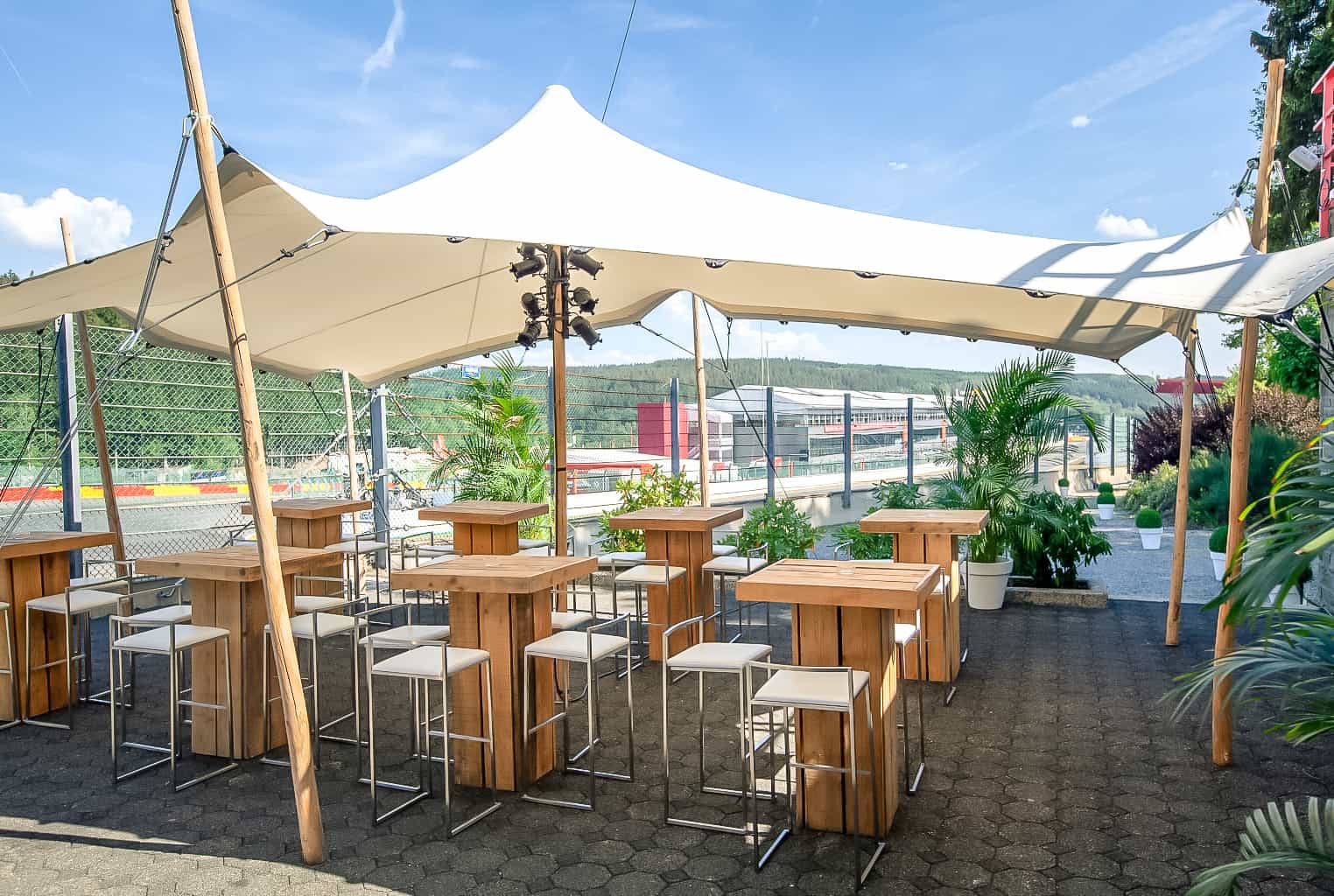 SRO VIP Club aménagé par So Event pour les Total 24H de Spa