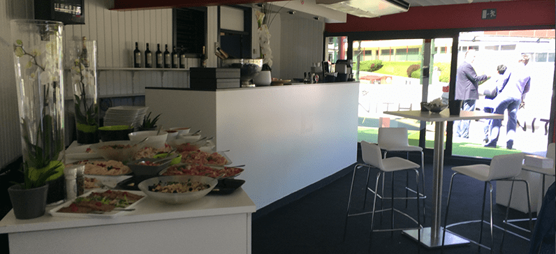 Zénitht et l'aménagement de sa loge réalisé par So Event à l'occasion des Spa-Classic