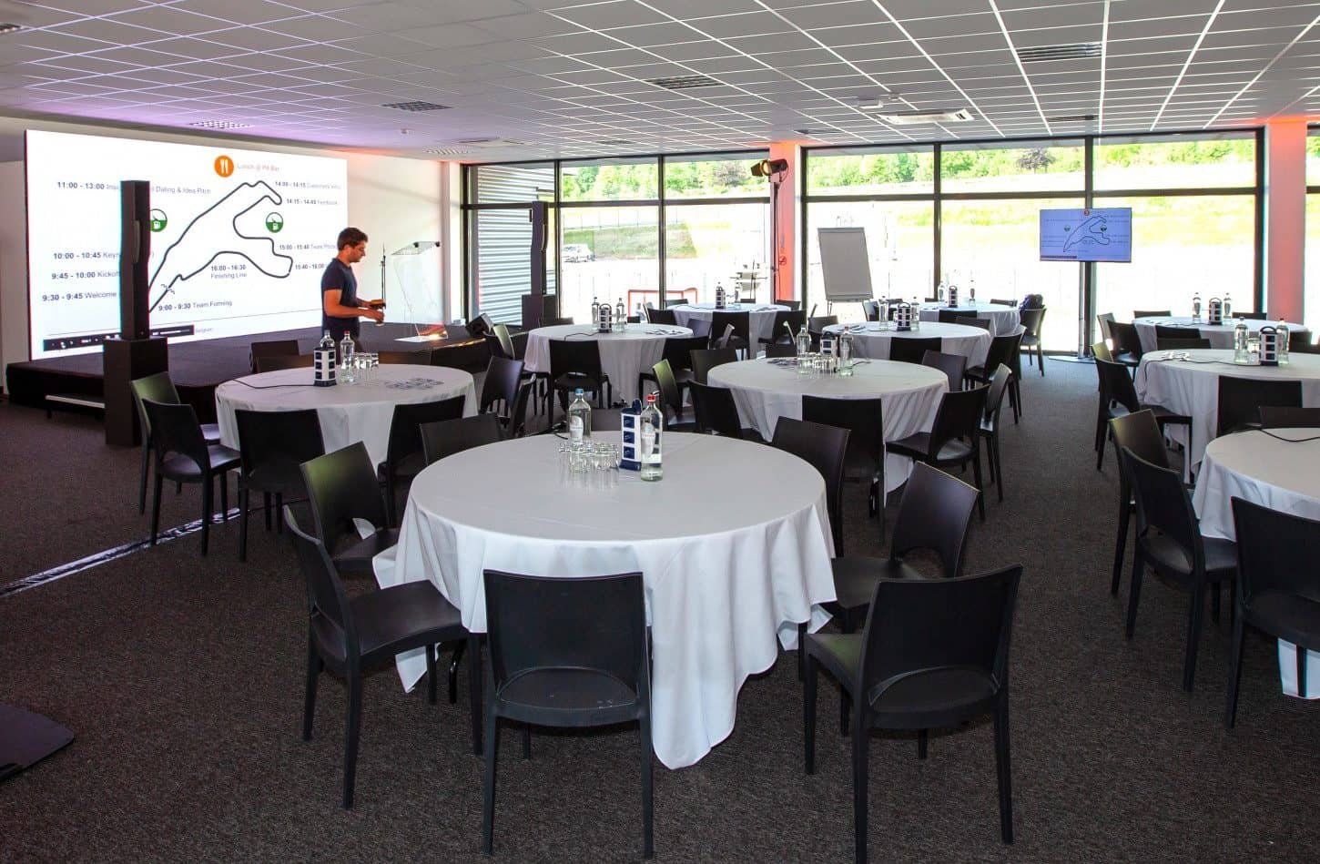 Aménagement réalisé par So Event pour le séminaire Product & Technology d'eBay