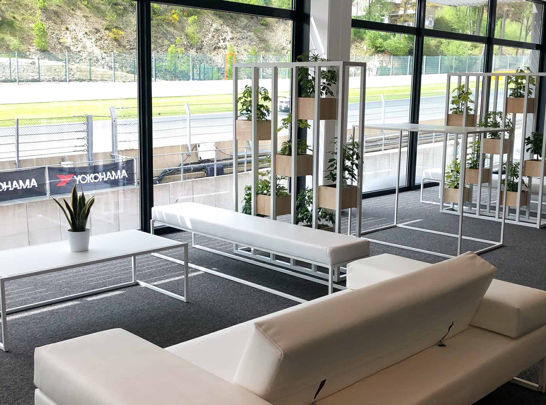 Aménagement des espaces pour les Spa-Classic 2019 réalisés par So Event