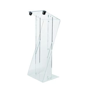 Pupitre plexi transparent