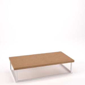 Table basse 120x60 Quadra - Bois