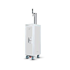 Pompe à bière simple chrome