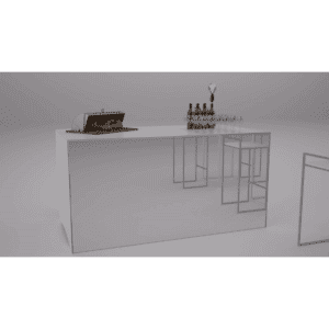 Buffet Miroir - Argenté