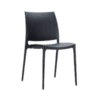 Chaise Trix noir