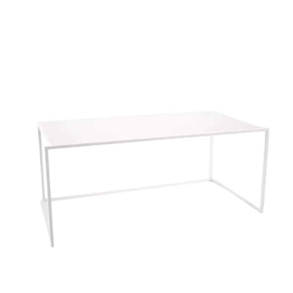 Table 180x90 Quadra blanc