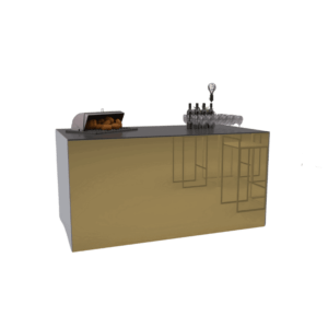 Buffet Miroir - Doré