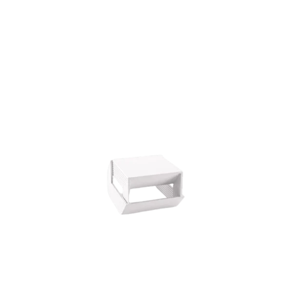 Table basse 60x60 Quadra blanc – Image 2