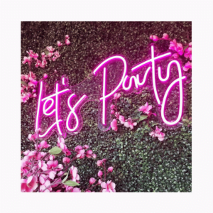 Néon "Let's Party"