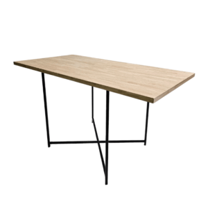 Mange-debout 200x100 QuadraX noir - Bois