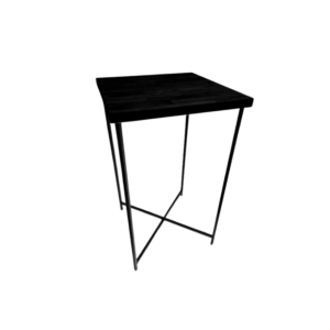 Mange-debout 60x60 QuadraX noir